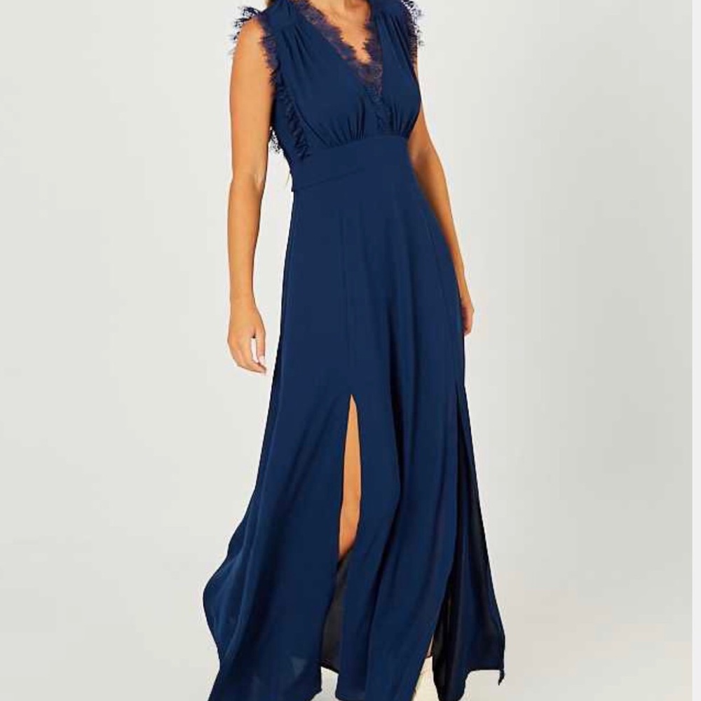 Navy blue dress